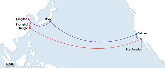 Route of the APL New York